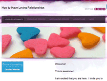 Tablet Screenshot of counseling2transform.com